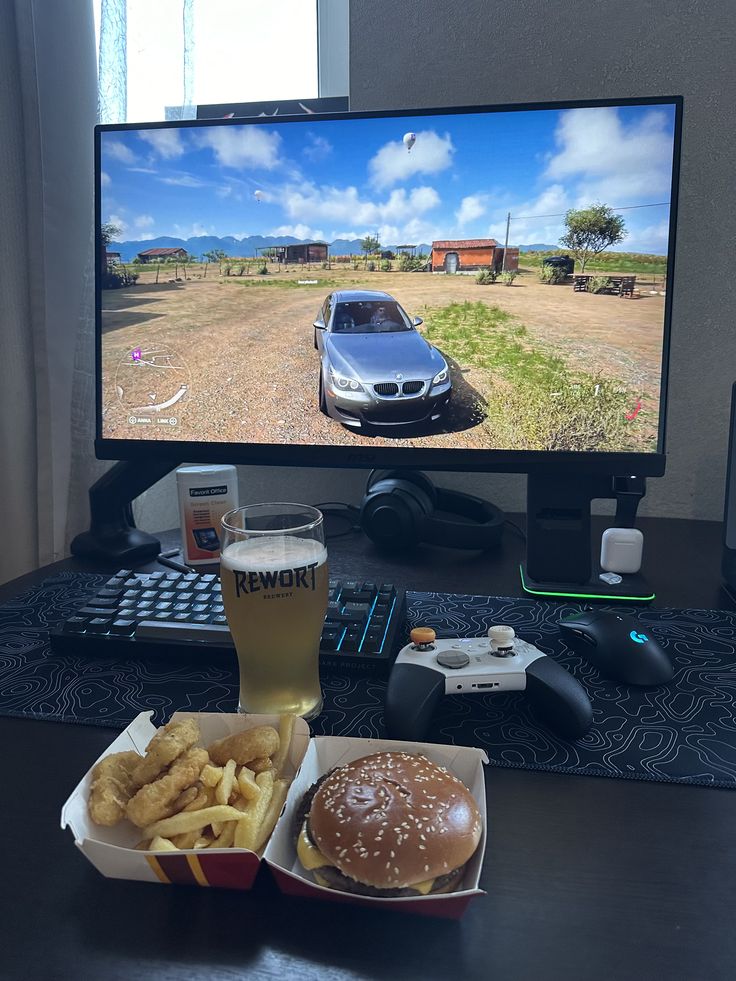 Cliente jogando Forza Horizon no PC